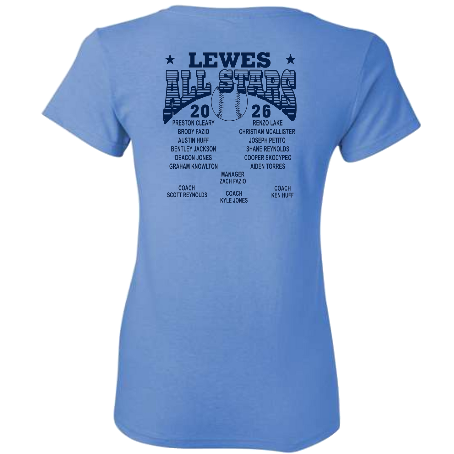 Gildan Heavy Cotton Women’s T-Shirt (10-12 ROSTER)
