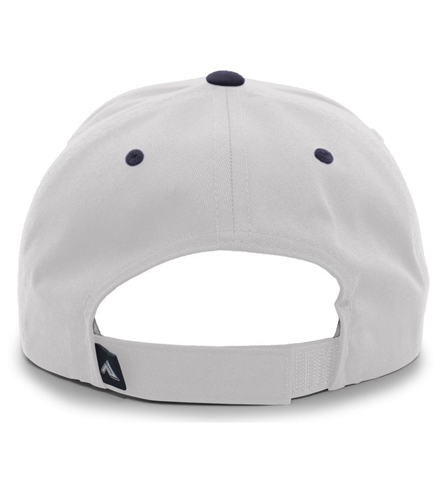 PACIFIC HEADWEAR COTTON-POLY HOOK-AND-LOOP ADJUSTABLE CAP