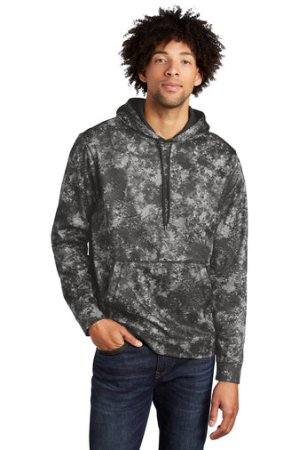 Sport-Tek Sport-Wick Mineral Freeze Fleece Hooded Pullover