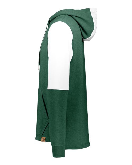 Holloway - Ivy League Team Fleece Colorblocked Hooded Sweatshirt