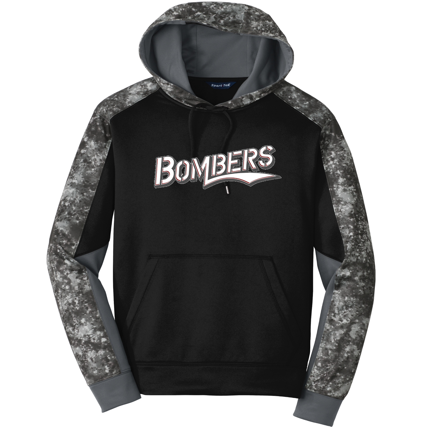 Sport-Tek Sport-Wick Mineral Freeze Fleece Colorblock Hooded Pullover