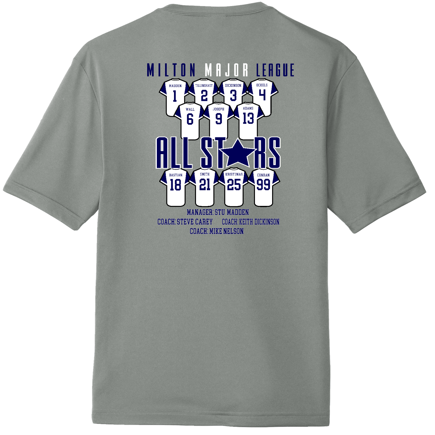 Sport-Tek Youth PosiCharge Competitor Tee (MILTON MAJOR BB)