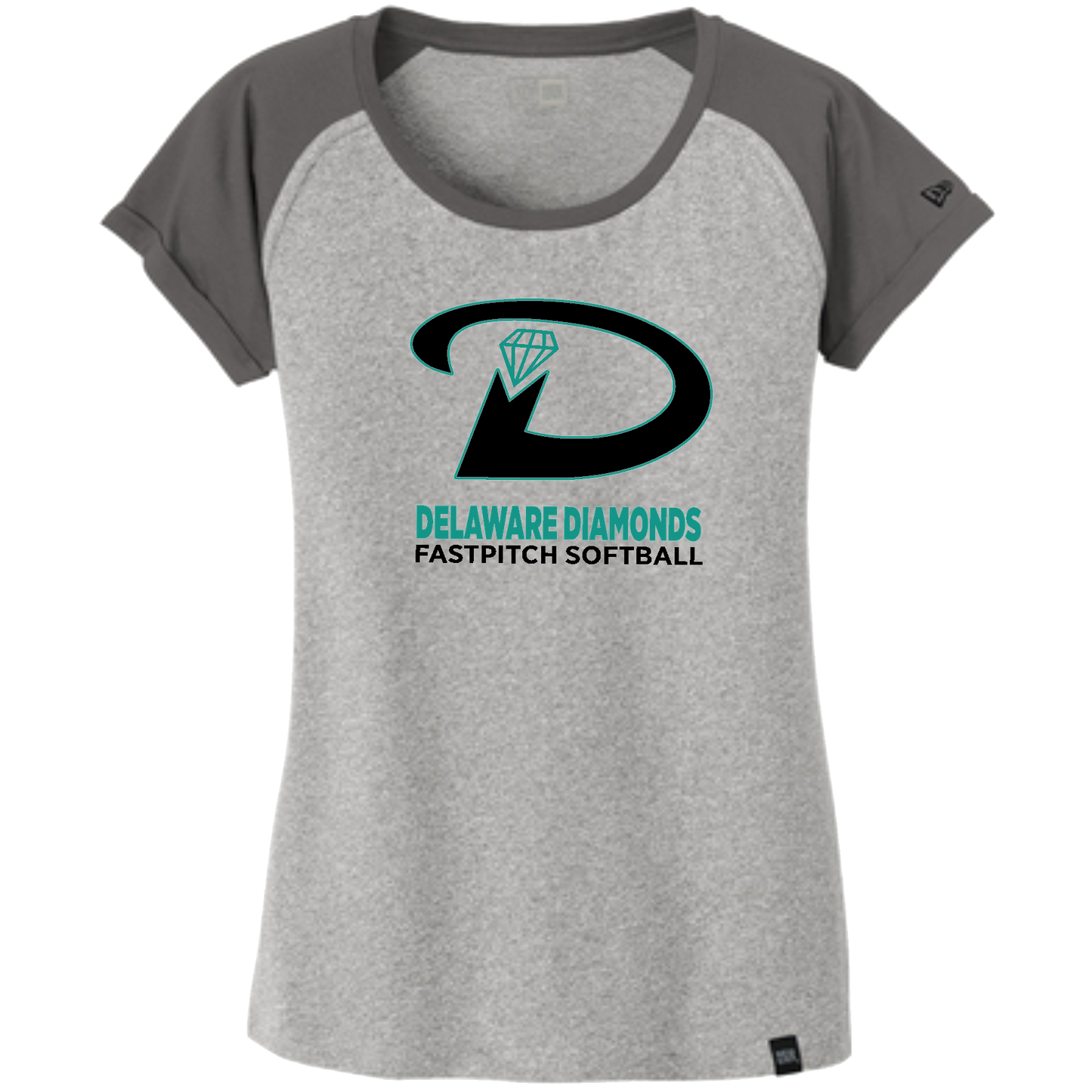 New Era Ladies Heritage Blend Varsity Tee