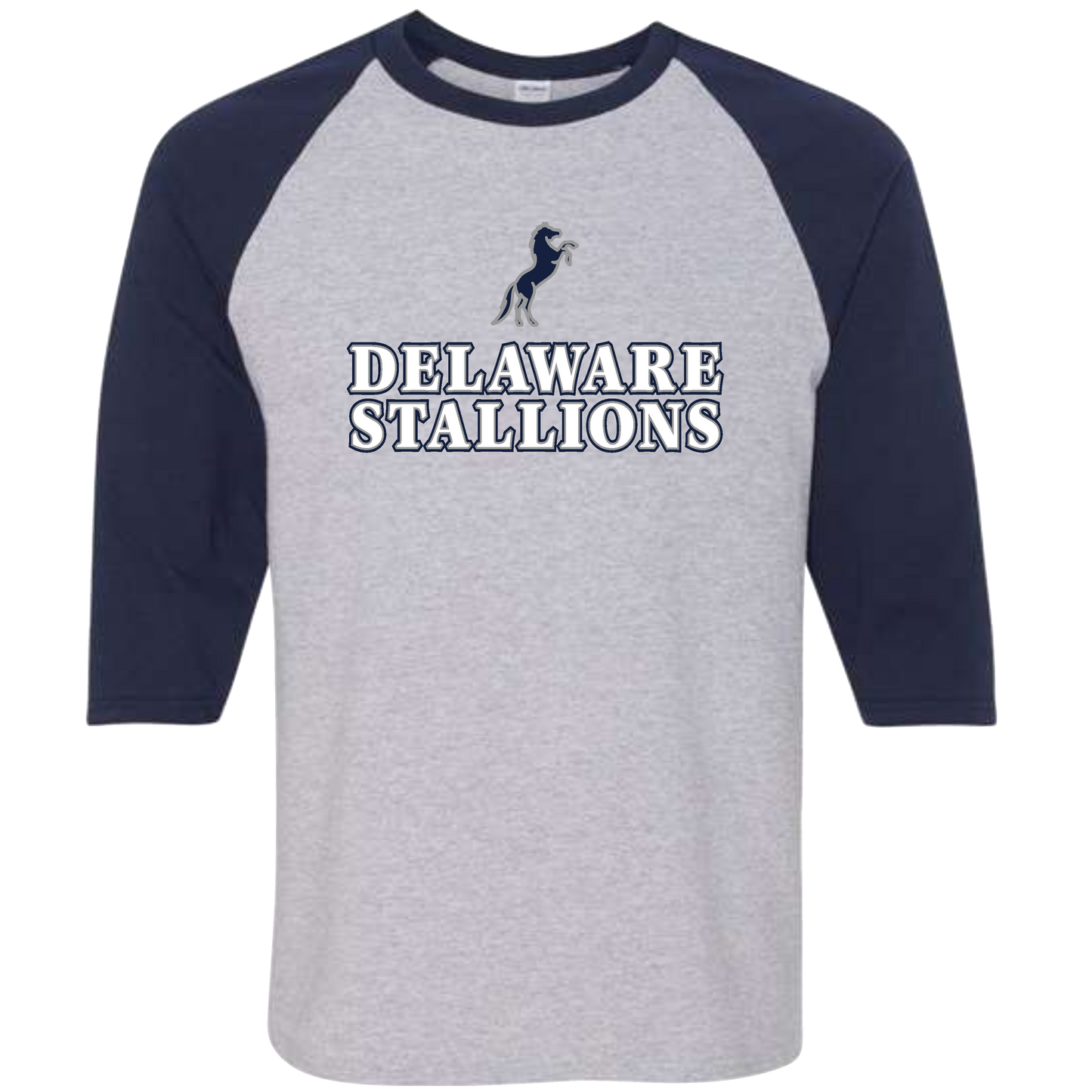 Gildan -Unisex Heavy Cotton Raglan Three-Quarter Sleeve T-Shirt