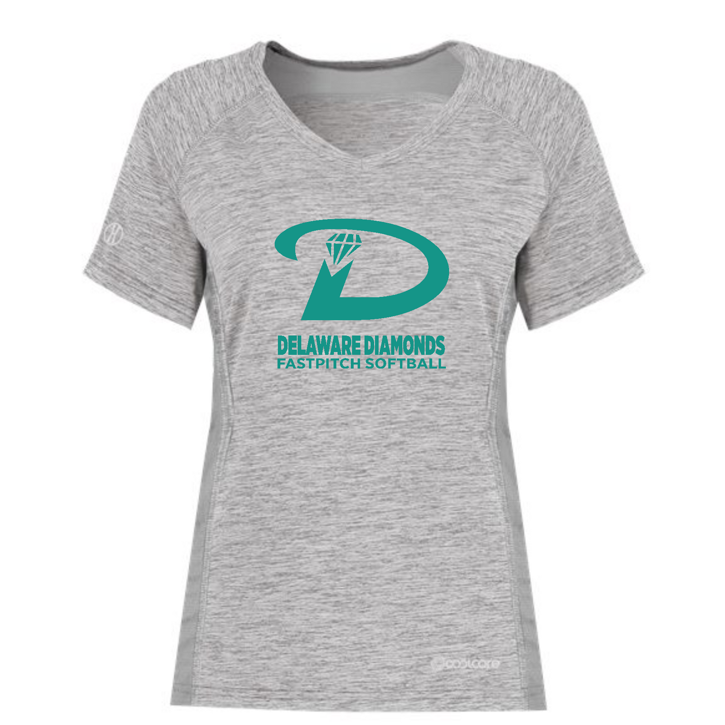 Holloway - Women's Electrify CoolCore V-Neck T-Shirt