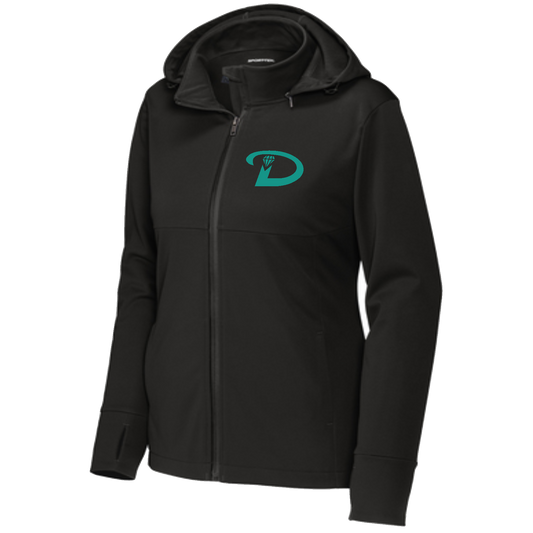 Sport-Tek Ladies Hooded Soft Shell Jacket