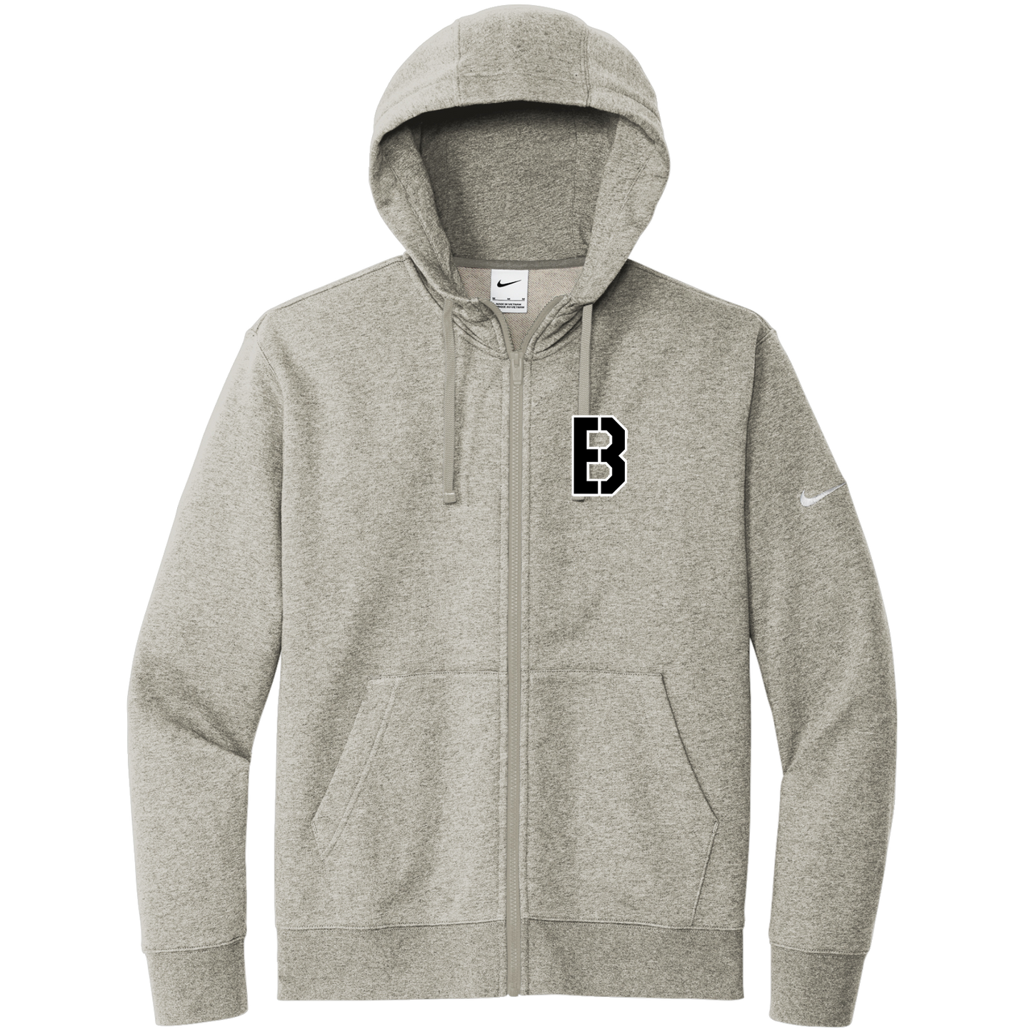 Nike Club Fleece Sleeve Swoosh Full-Zip Hoodie