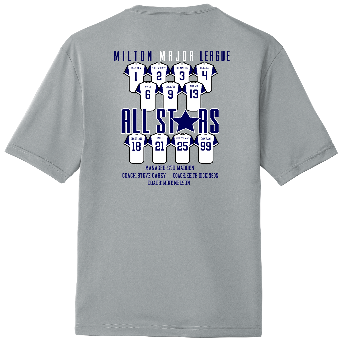 Sport-Tek Youth PosiCharge Competitor Tee (MILTON MAJOR BB)