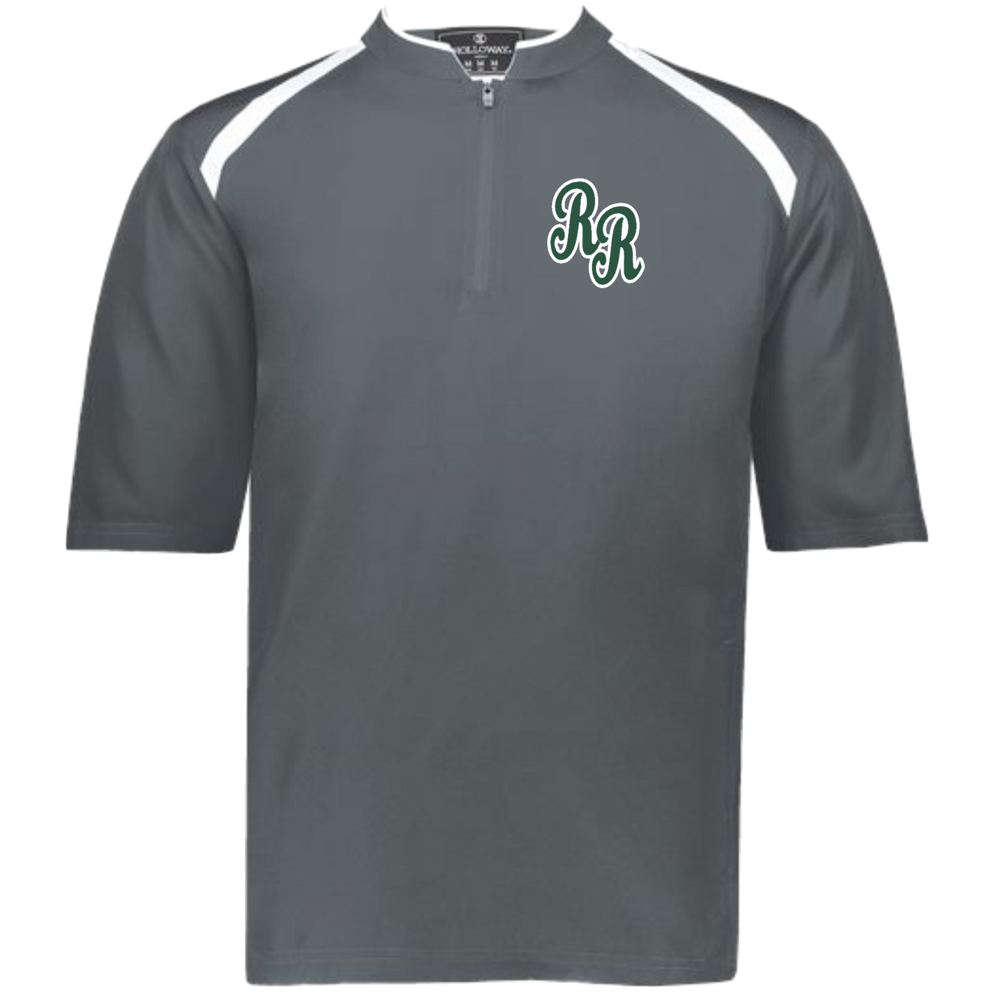 Holloway - Youth Clubhouse Short Sleeve Quarter-Zip Pullover (CAGE JACKET)