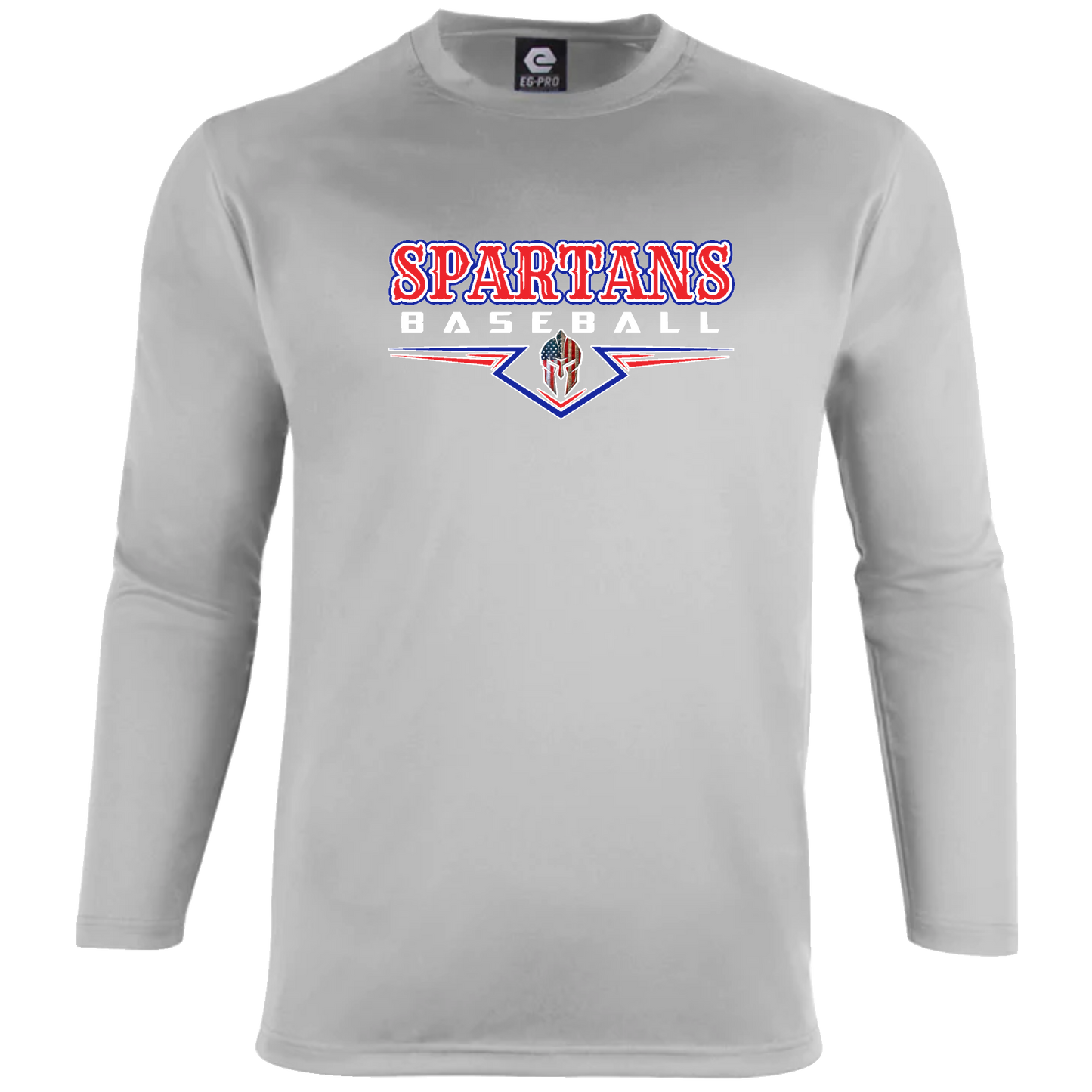 Basic Training Men's L/S Crew Neck Tee POLYESTER