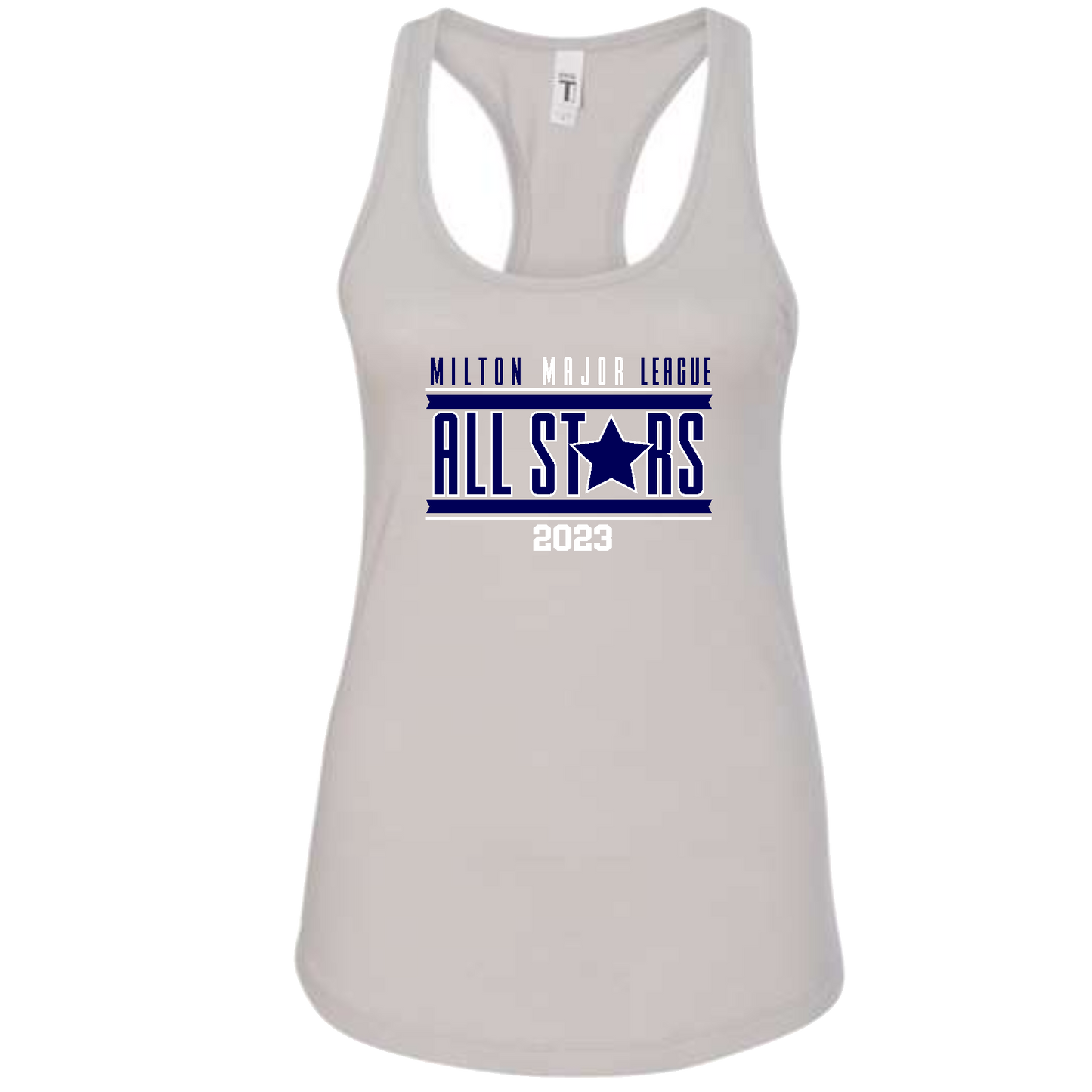Next Level - Women's Ideal Racerback Tank (MILTON MAJOR BB)