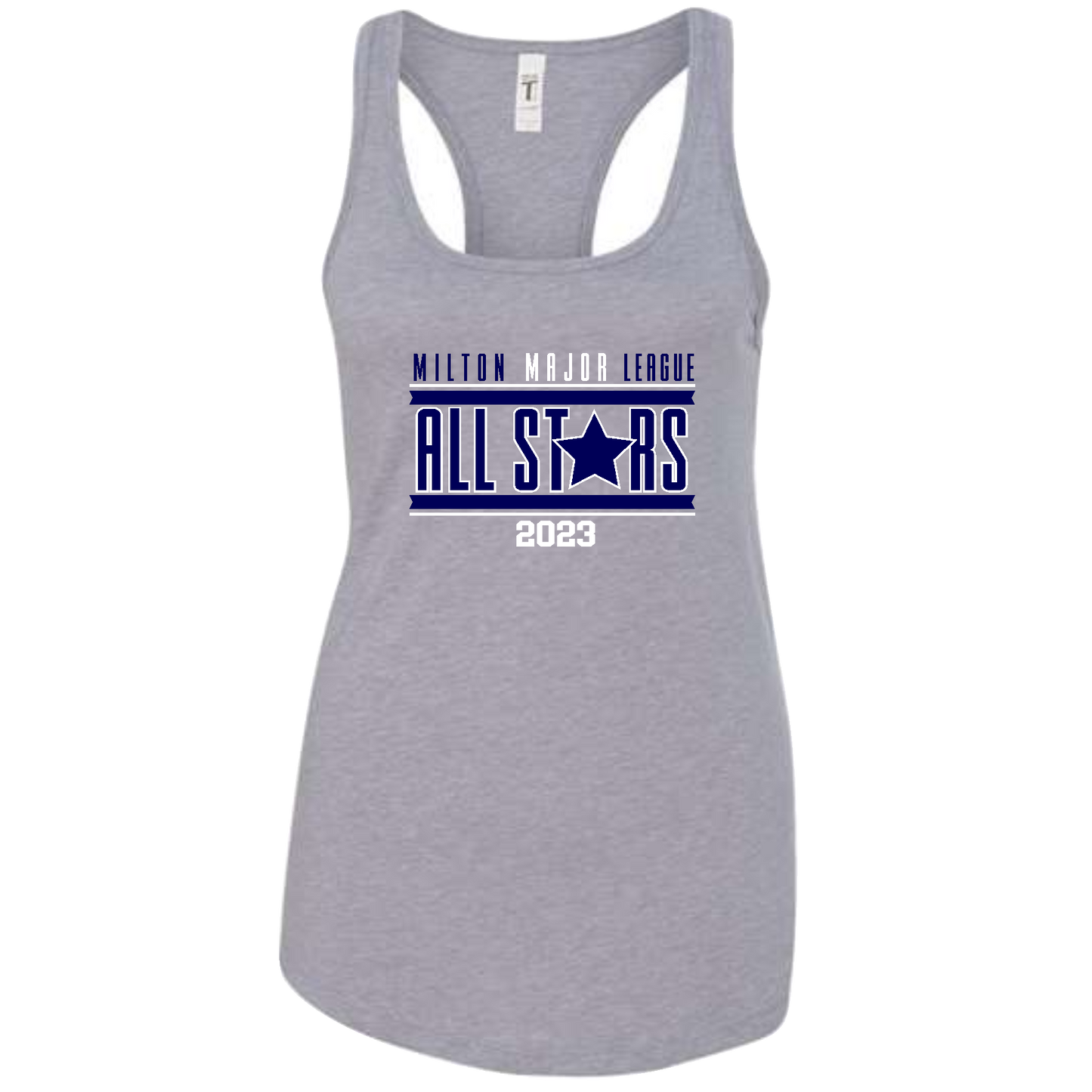 Next Level - Women's Ideal Racerback Tank (MILTON MAJOR BB)