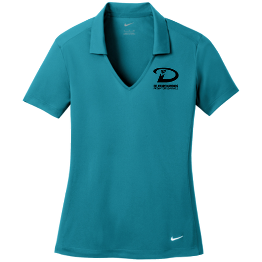 Nike Ladies Dri-FIT Vertical Mesh Polo