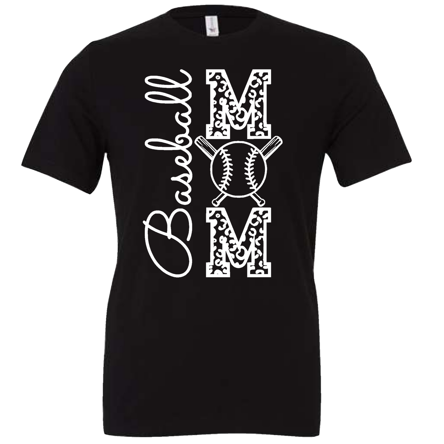 Unisex Bella Canvas Full Image Baseball Mom SS Tee