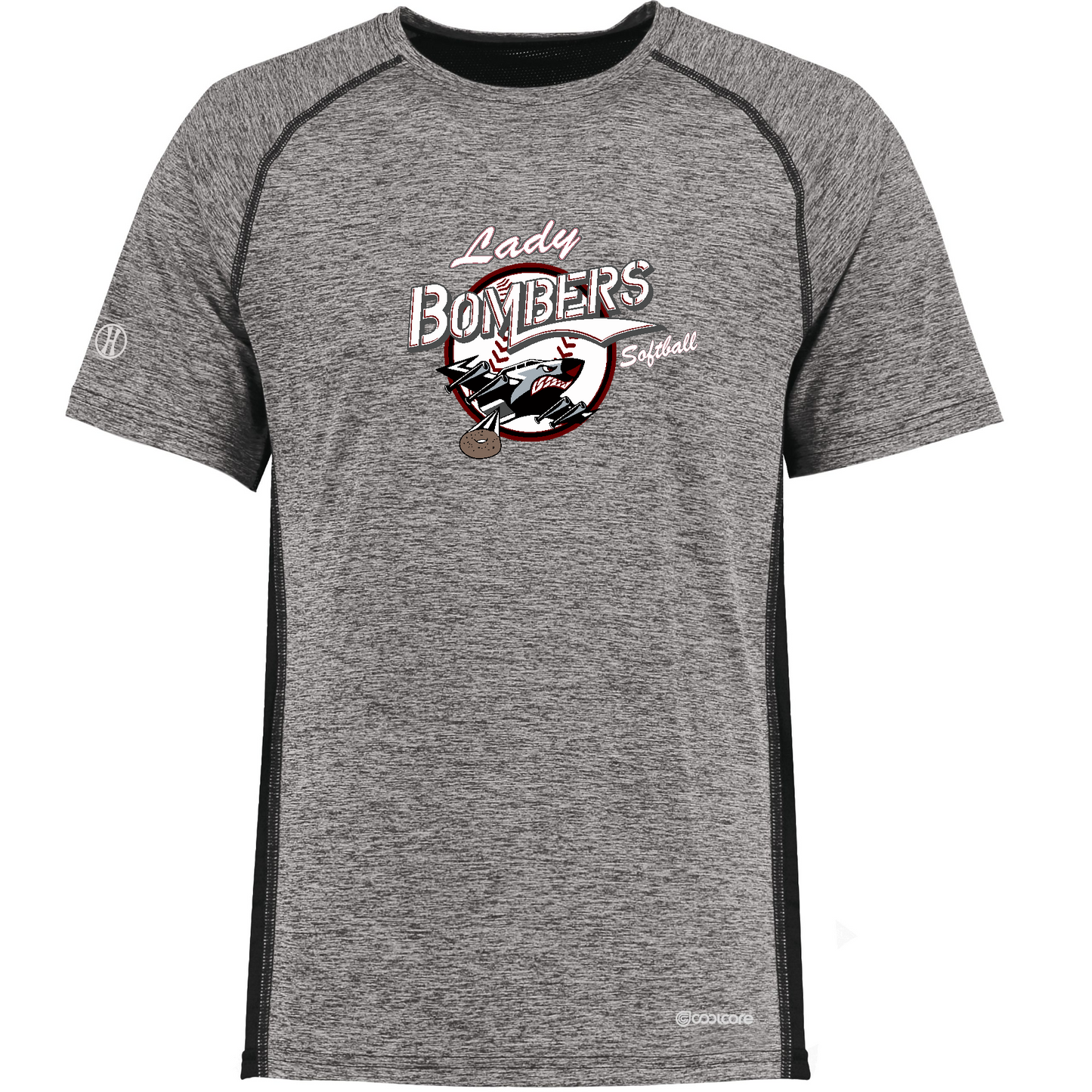 Holloway Unisex Electrify Tee Powered by Coolcore