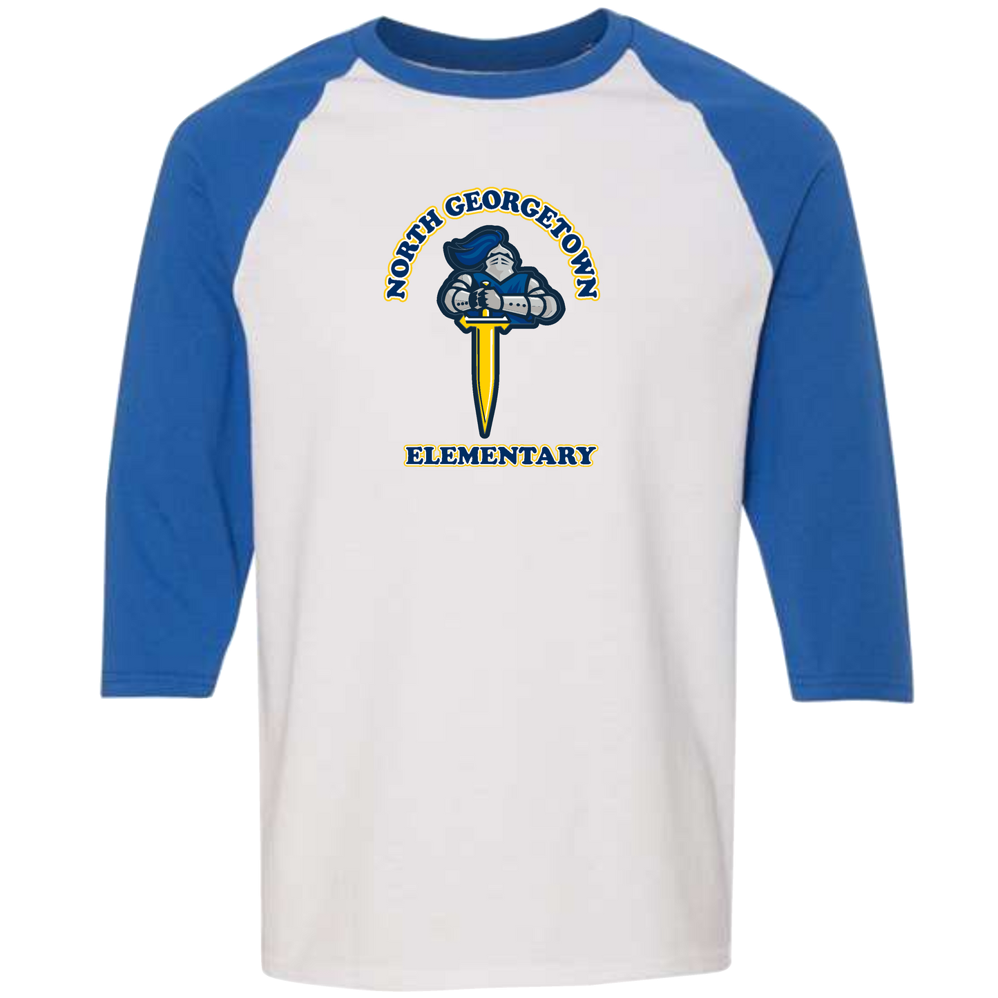 Gildan - Heavy Cotton Raglan Three-Quarter Sleeve T-Shirt