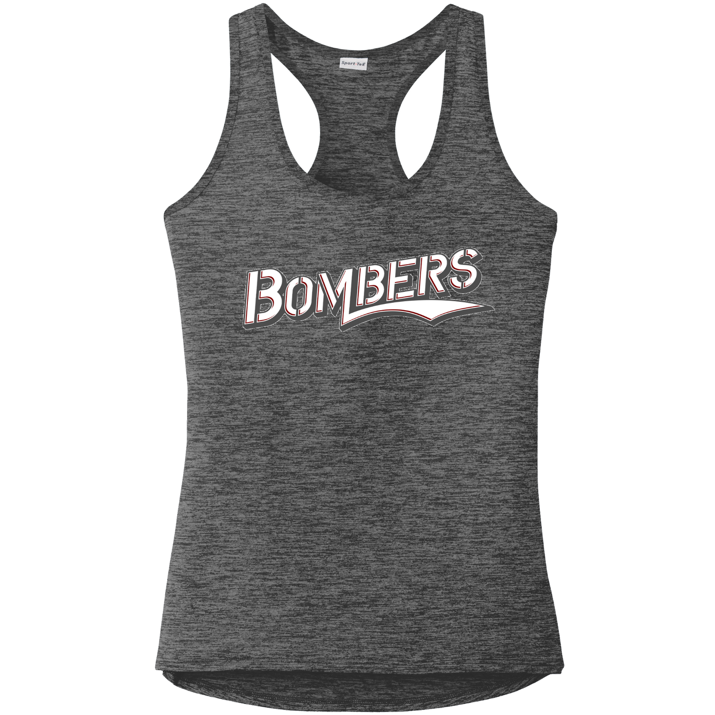 Sport-Tek Ladies PosiCharge Electric Heather Racerback Tank