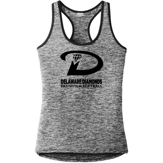 Sport-Tek Ladies PosiCharge Electric Heather Racerback Tank