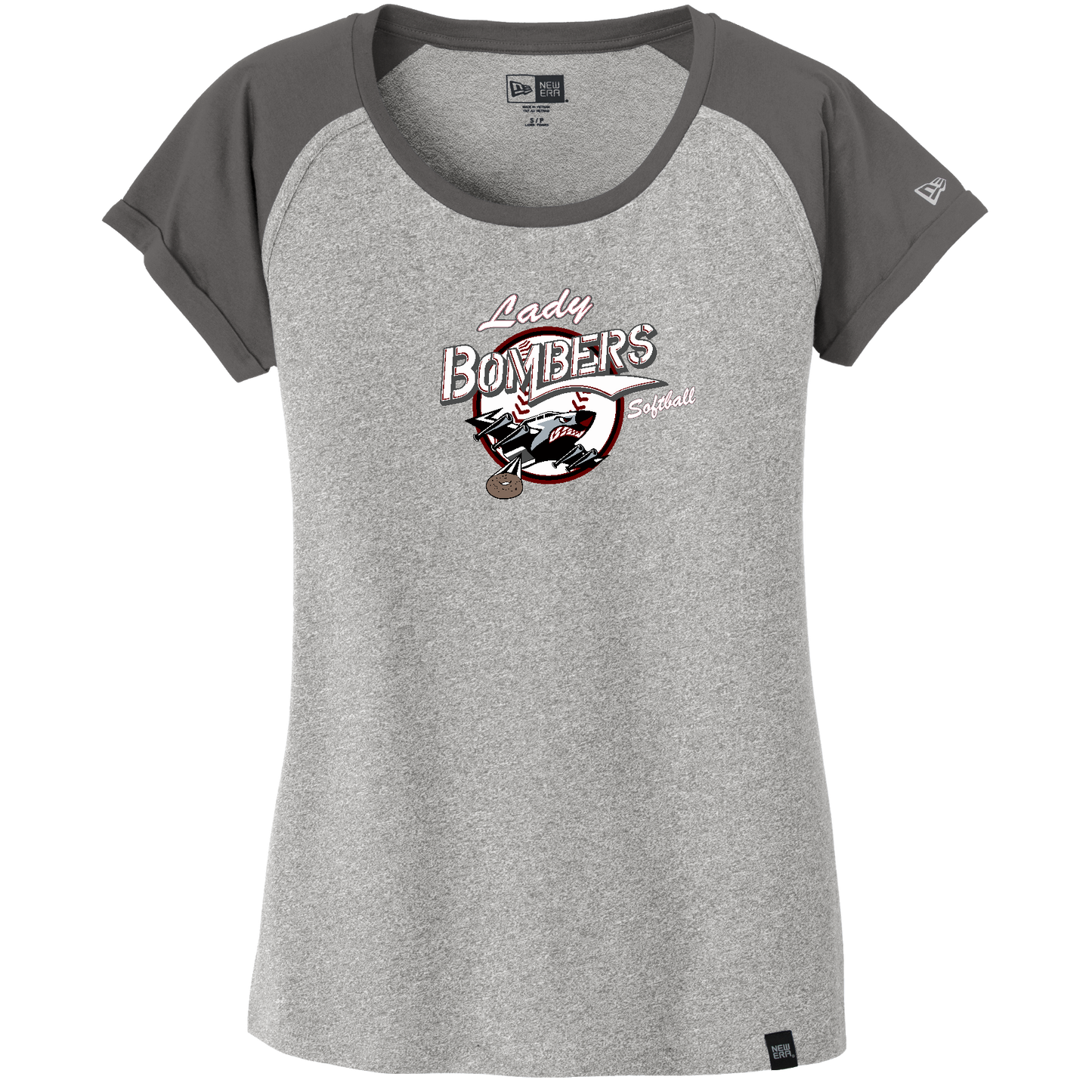 New Era Women's Heritage Blend Varsity Tee