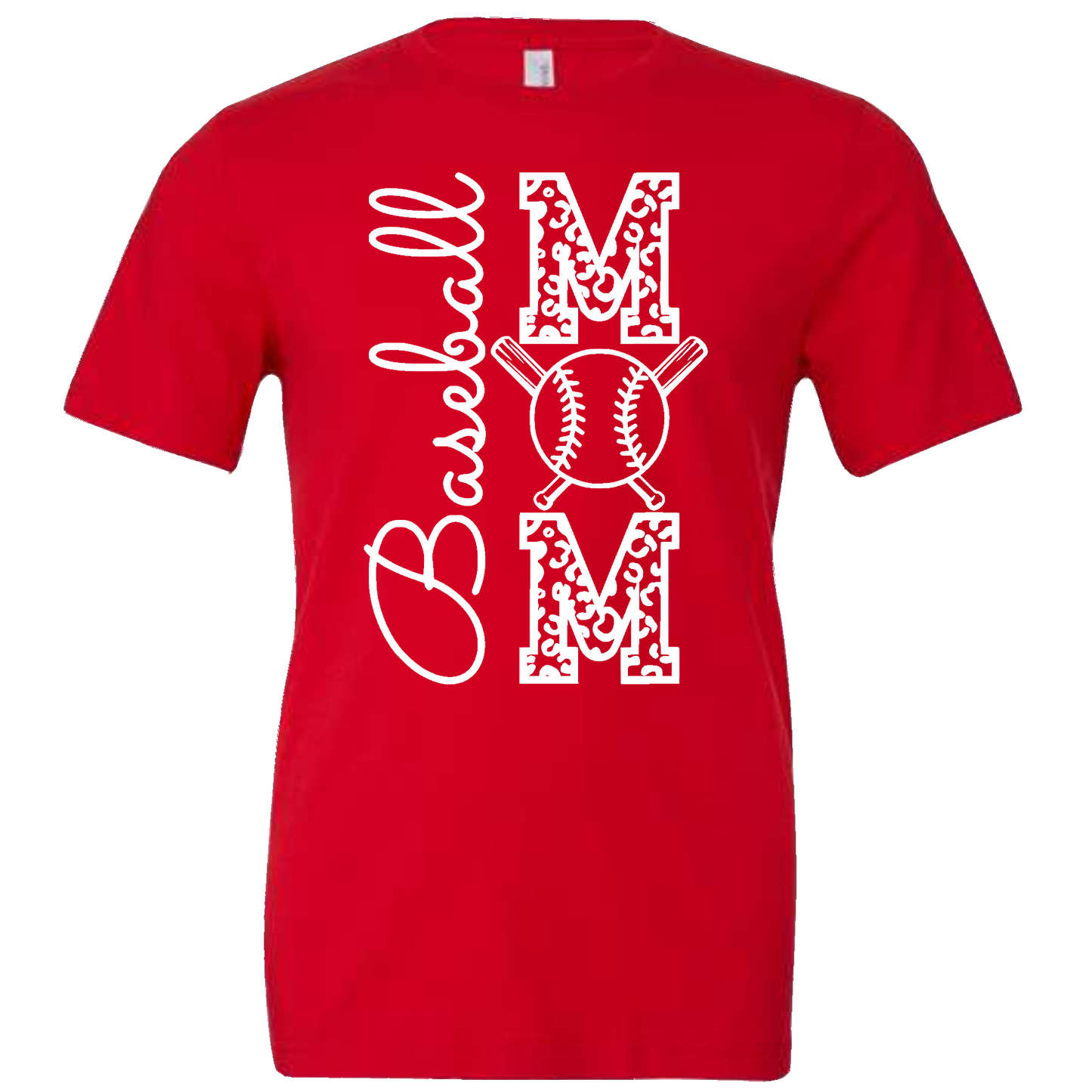 Unisex Bella Canvas Full Image Baseball Mom SS Tee