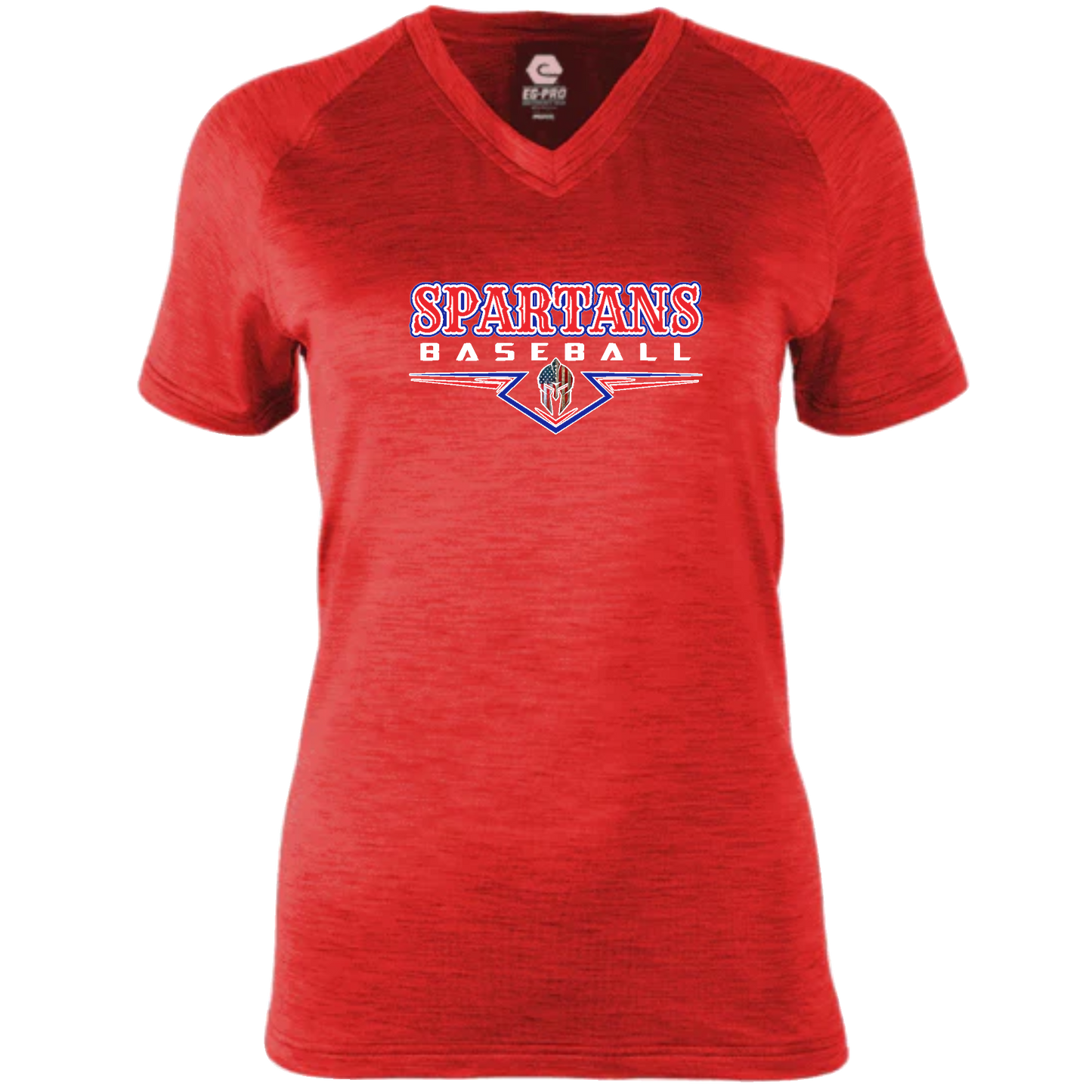 Imperial Space Dye Women's V-Neck Tee