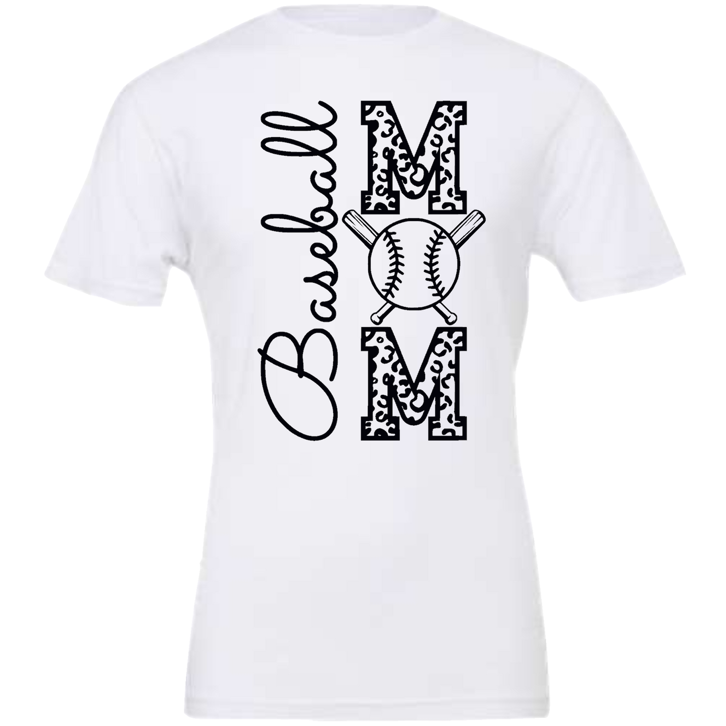 Unisex Bella Canvas Full Image Baseball Mom SS Tee