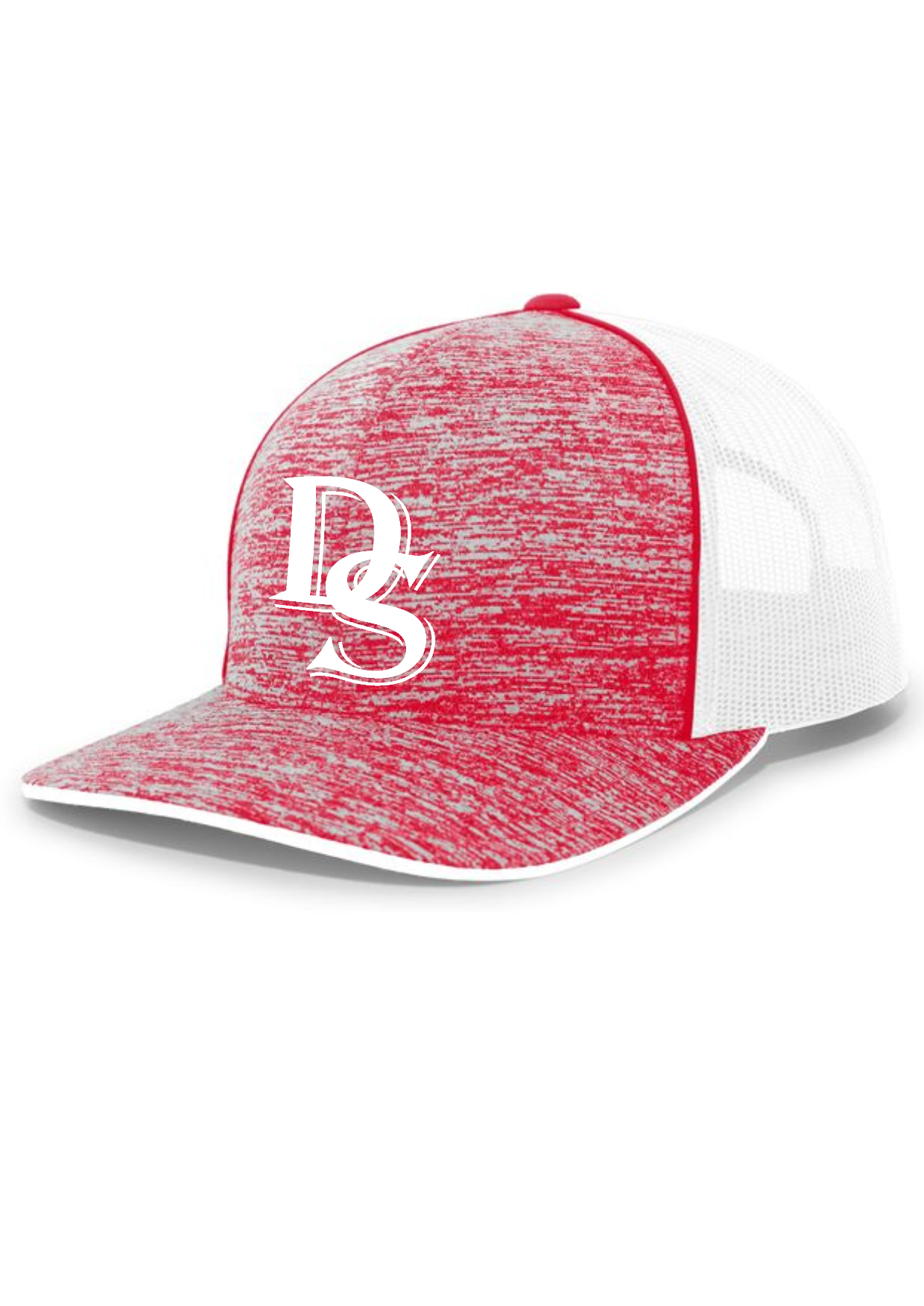 Delaware Spartans AGGRESSIVE HEATHER TRUCKER SNAPBACK CAP