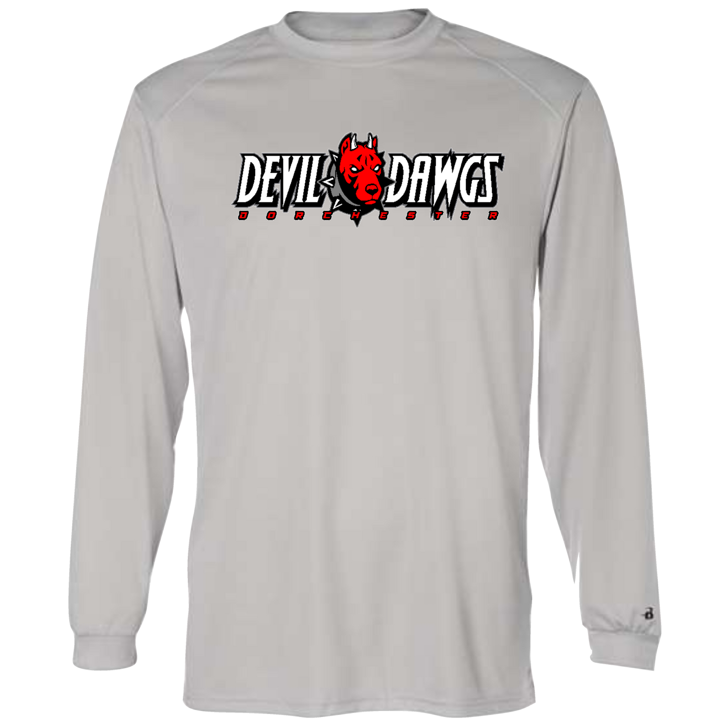 Unisex Badger B-Core Polyester Long Sleeve Tee