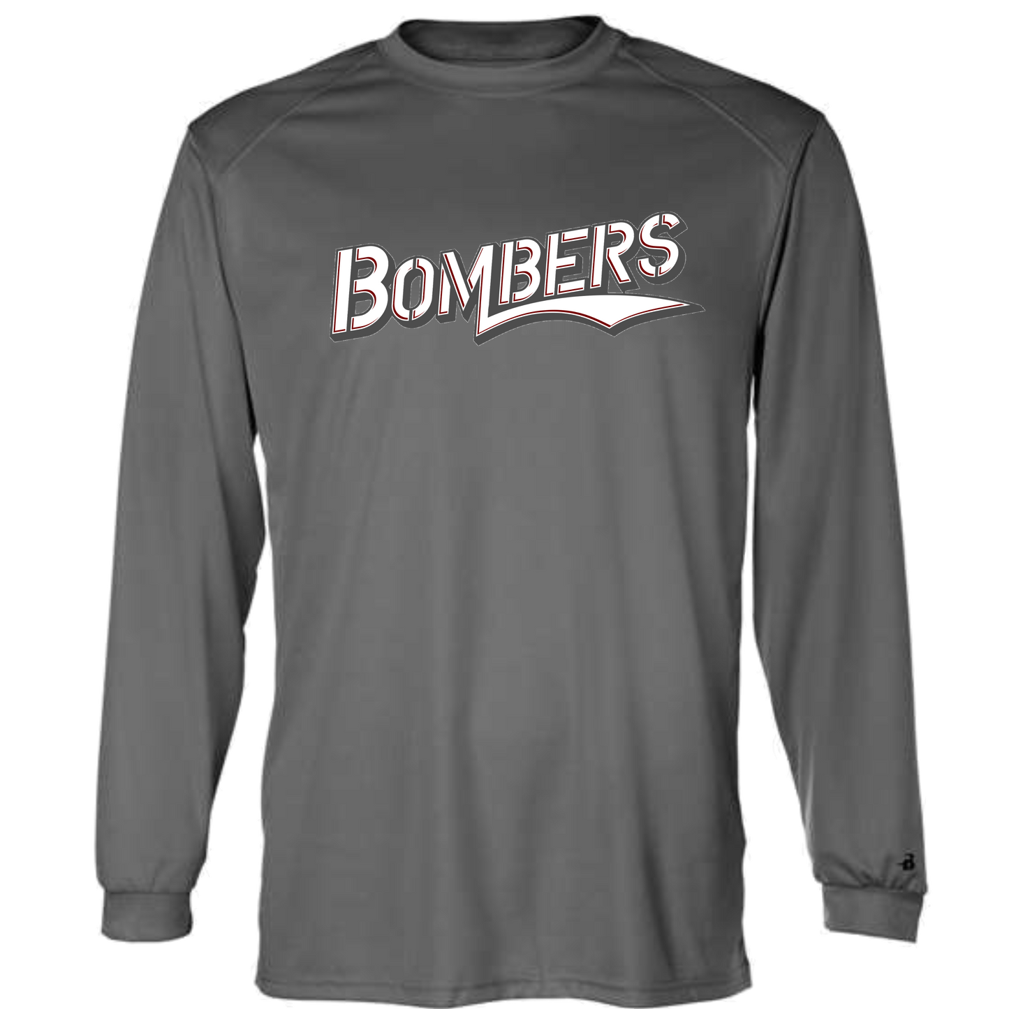 Unisex Badger B-Core Long Sleeve Polyester Tee