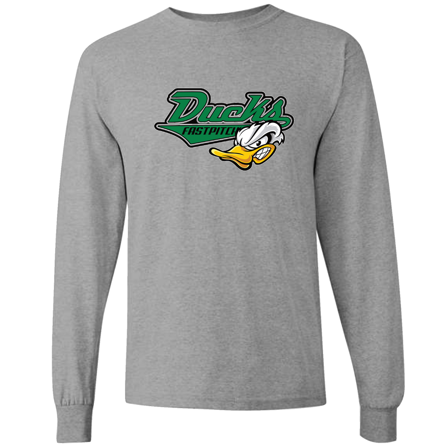 Unisex Adult Gildan Heavy Cotton Long Sleeve Tee