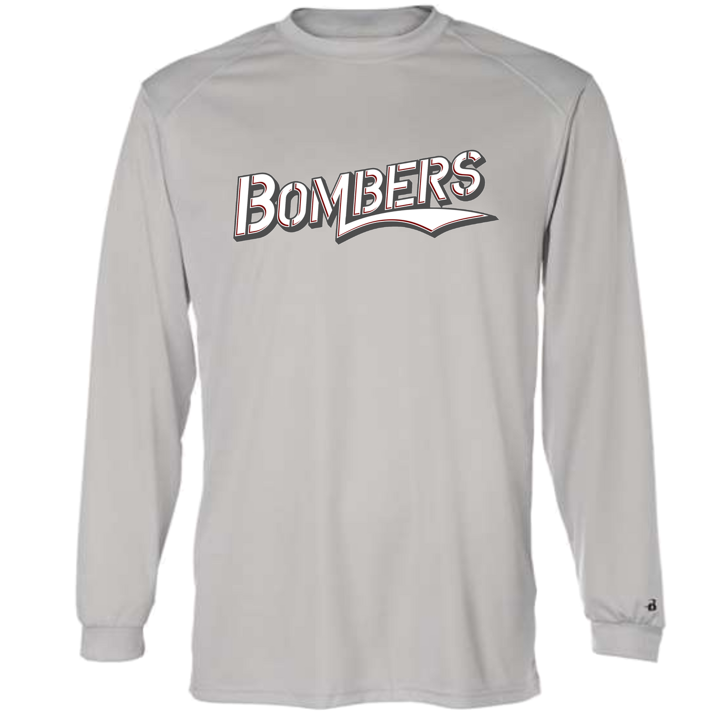 Unisex Badger B-Core Long Sleeve Polyester Tee