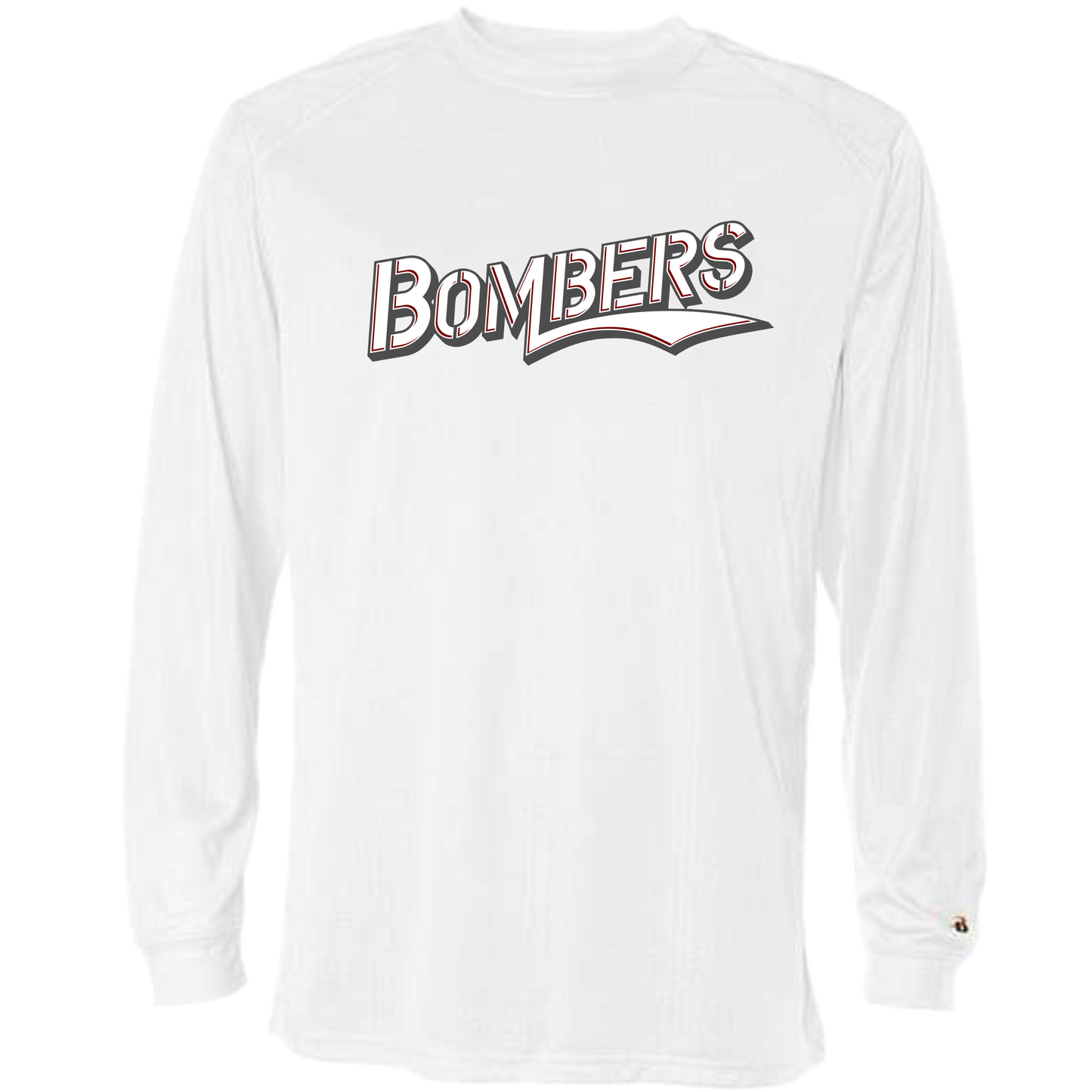 Unisex Badger B-Core Long Sleeve Polyester Tee