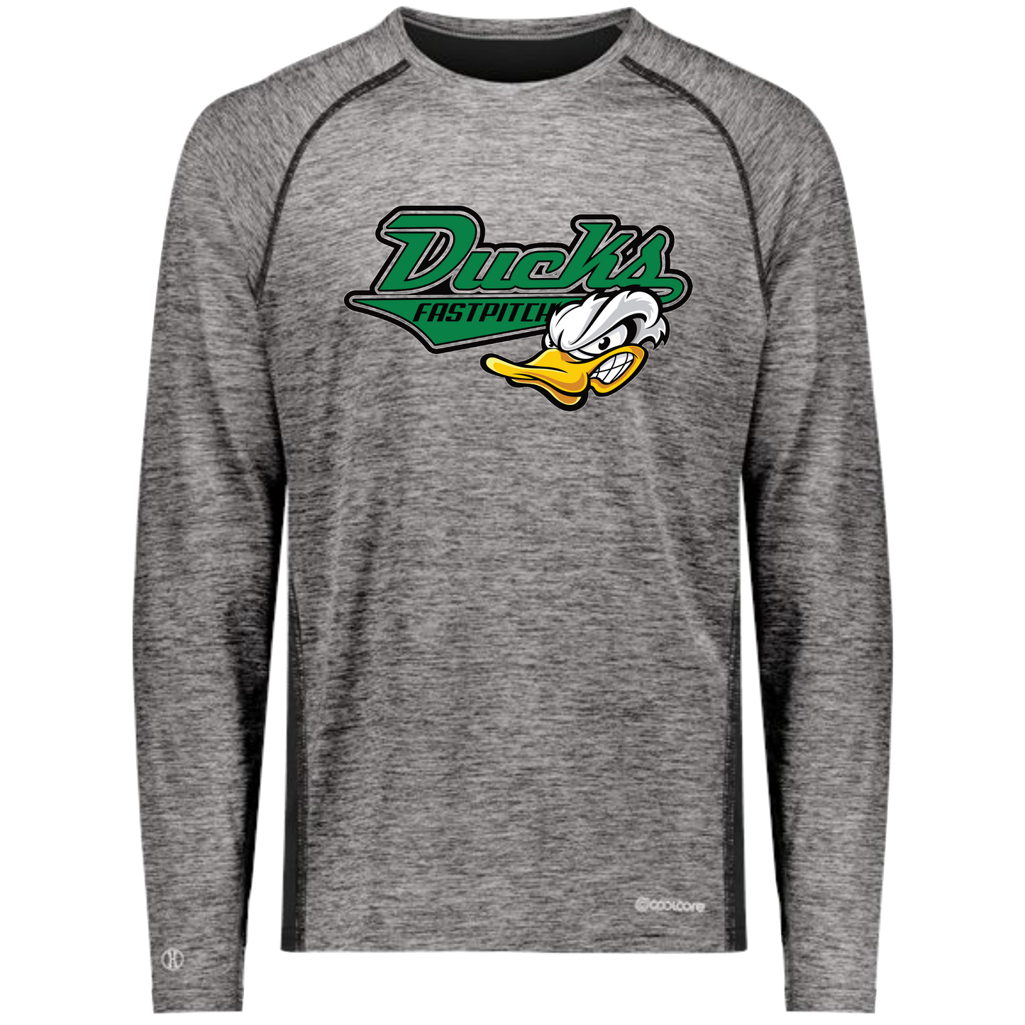 Holloway - Youth Electrify CoolCore Long Sleeve T-Shirt