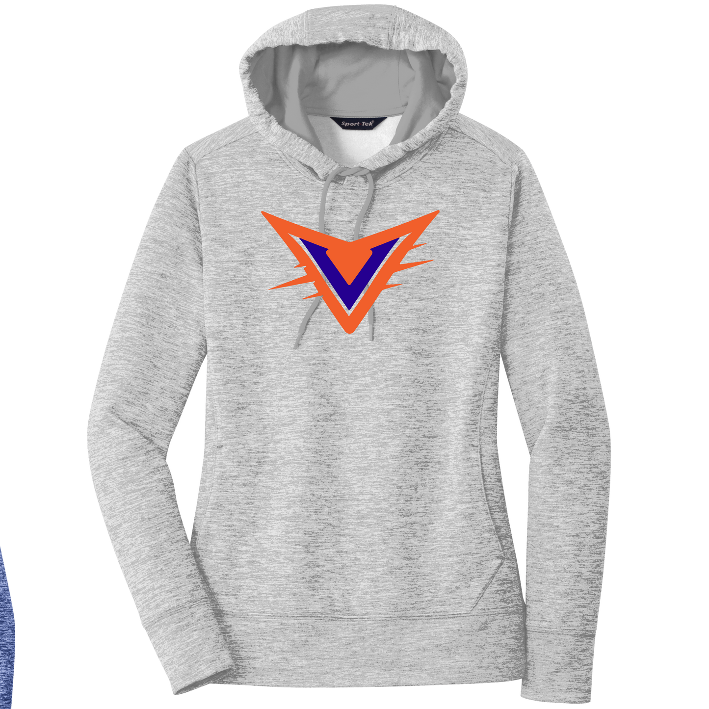 Sport-Tek Mens PosiCharge Electric Heather Fleece Hooded Pullover