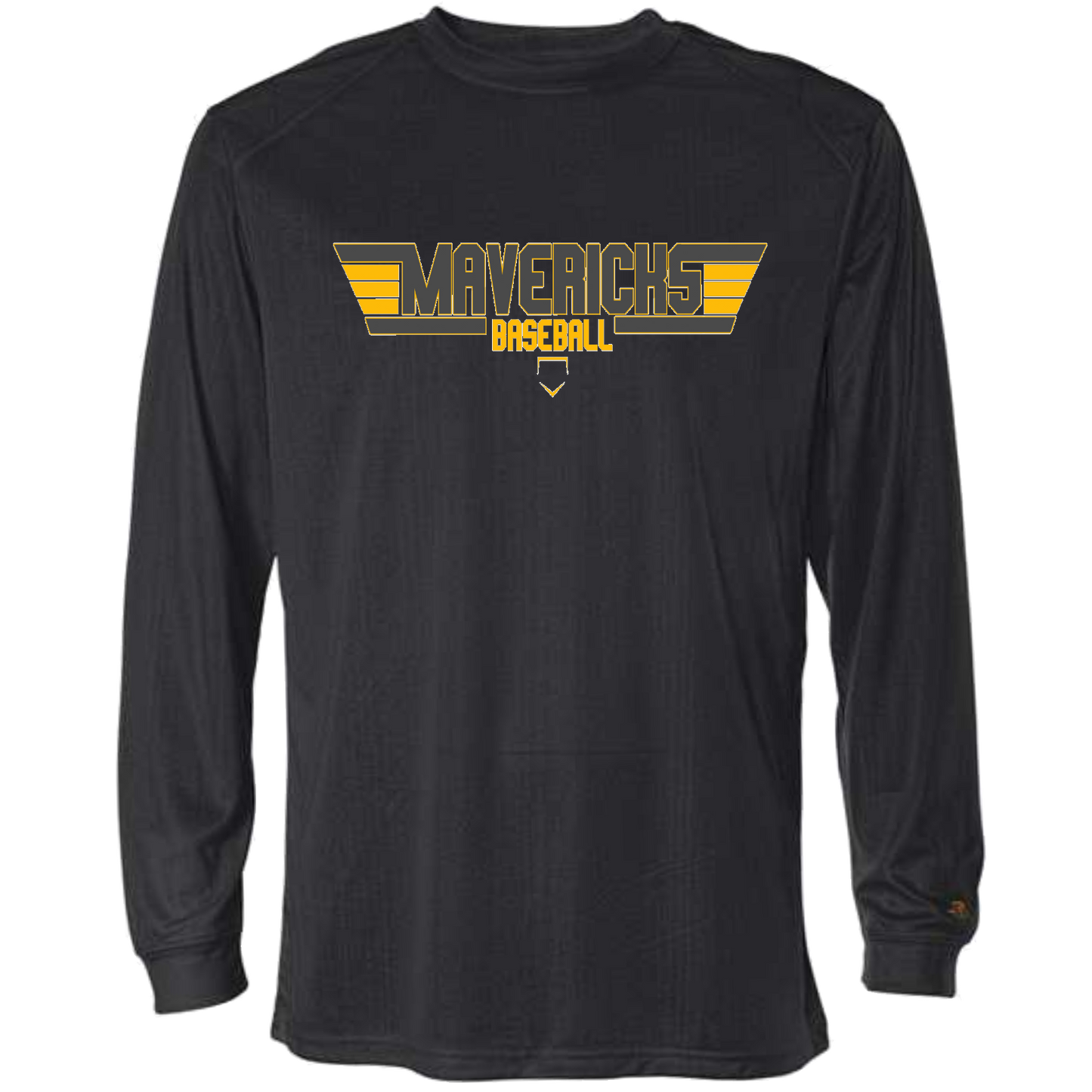 Badger B-Core Long Sleeve Polyester Tee Youth/Adult