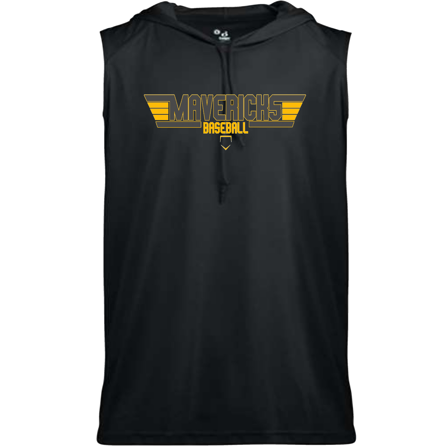 Badger B-Core Sleeveless Hooded T-Shirt Mens