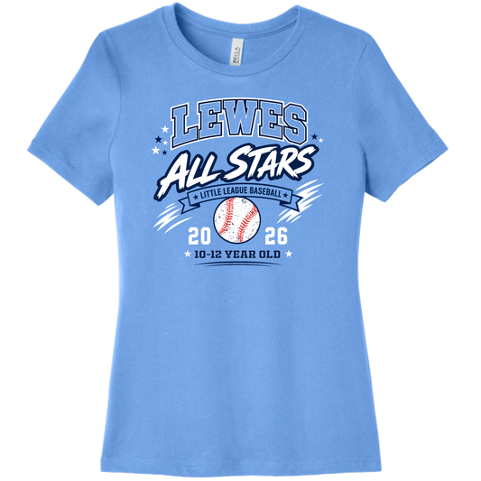 BELLA+CANVAS Women’s Relaxed Jersey Short Sleeve Tee (10-12 ROSTER)