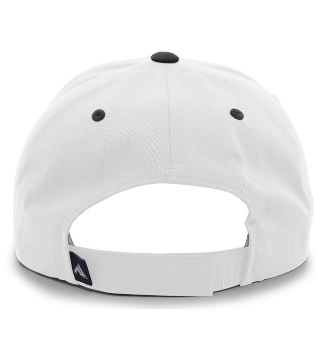 PACIFIC HEADWEAR COTTON-POLY HOOK-AND-LOOP ADJUSTABLE CAP