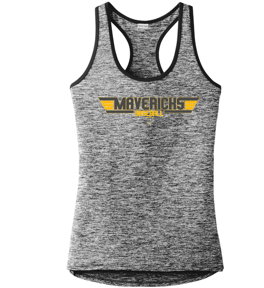 Sport-Tek Ladies PosiCharge Electric Heather Racerback Tank