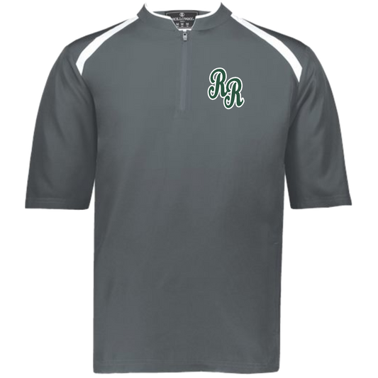 Holloway - Youth Clubhouse Short Sleeve Quarter-Zip Pullover (CAGE JACKET)