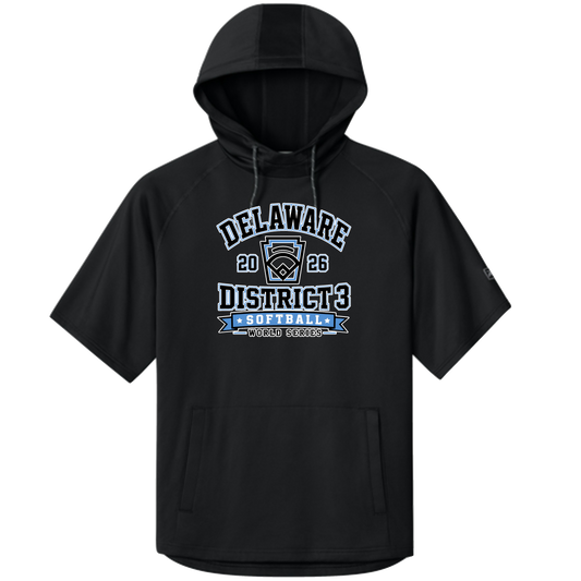 Richardson Charge Performance Fleece Short Sleeve Hoodie