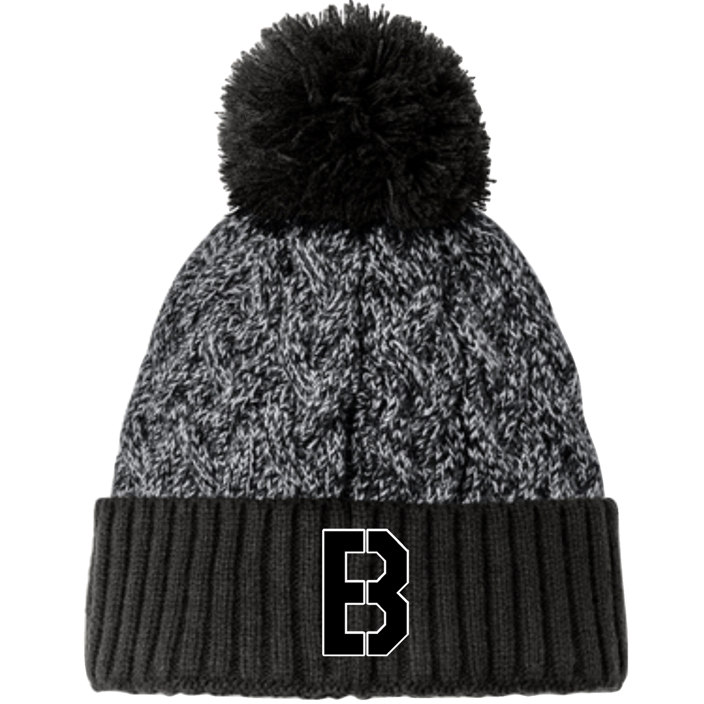 New Era Marled Knit Pom Beanie