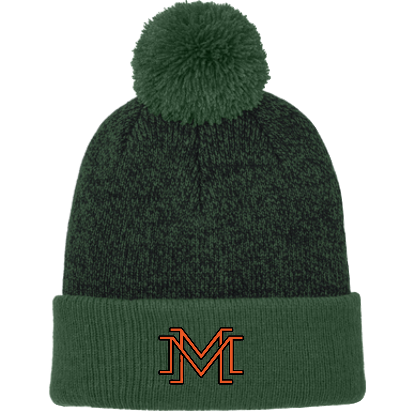 Sport-Tek Halftime Heather Pom Beanie