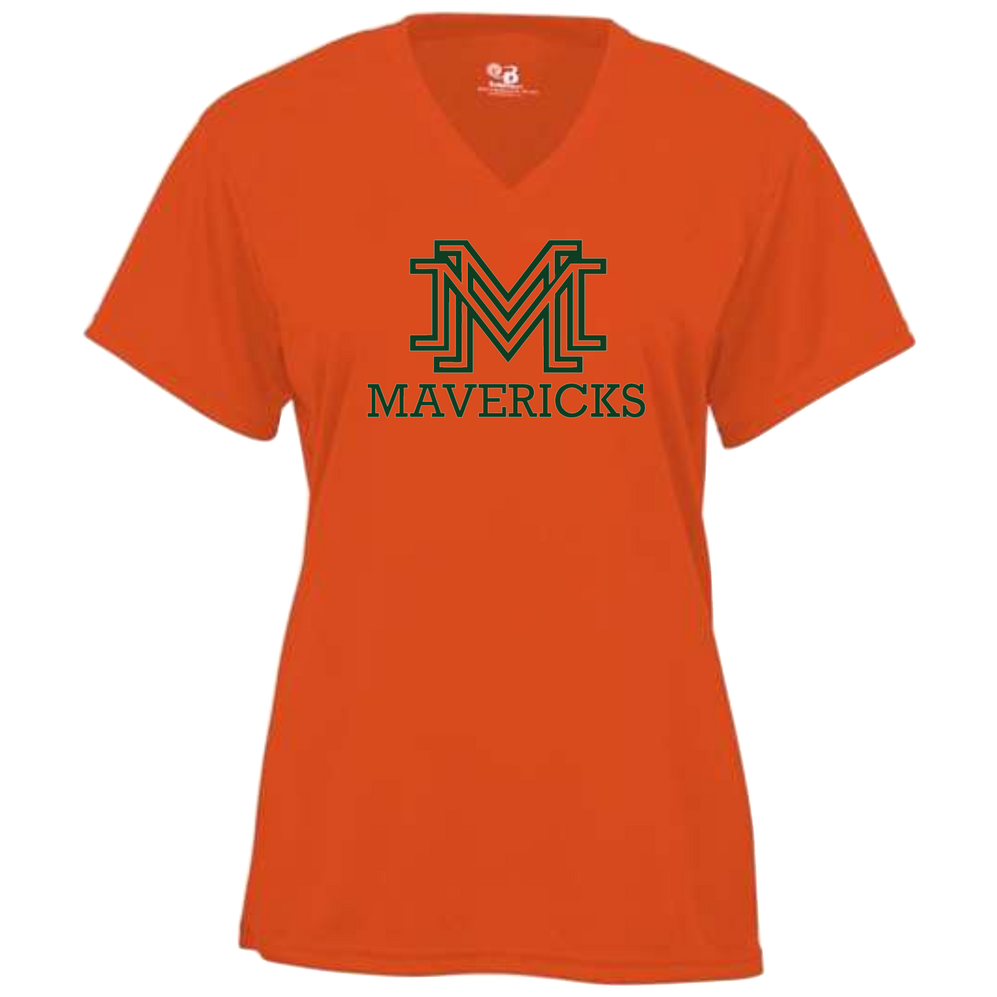 Badger Women’s B-Core Polyester V-Neck T-Shirt