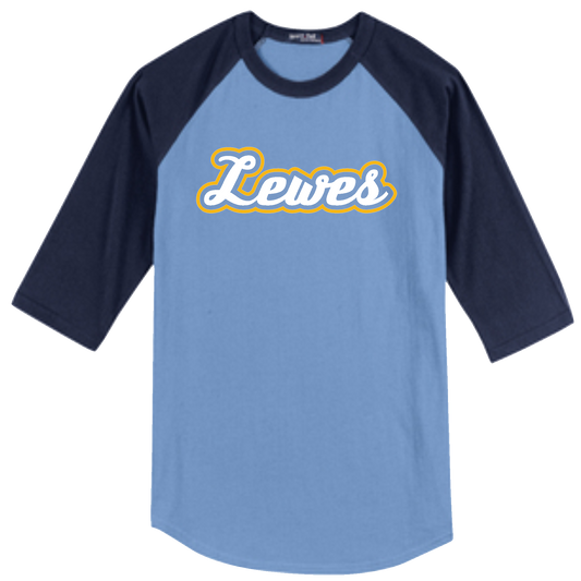 Unisex Sport-Tek Colorblock Raglan Jersey (LEWES)