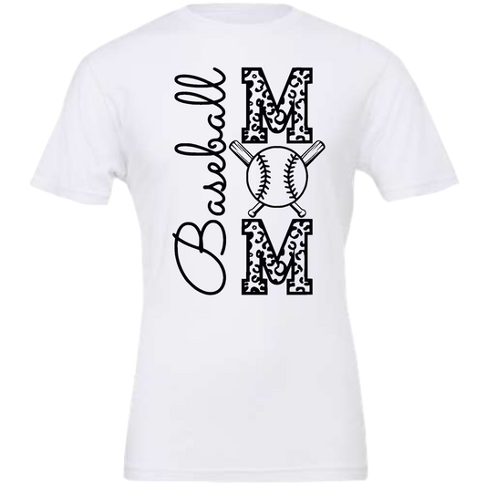 Unisex Bella Canvas Full Image Baseball Mom SS Tee