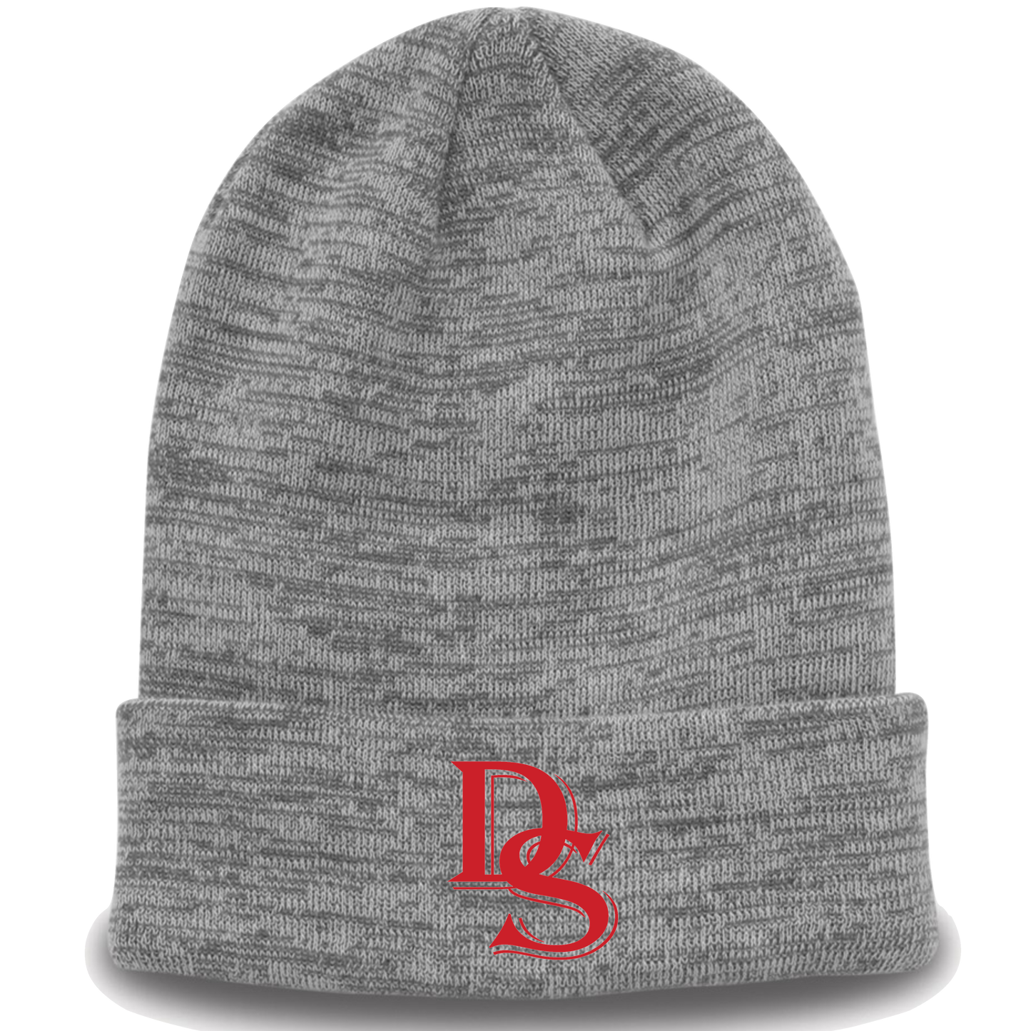 The Game Headwear Athletic Heather Roll Up Beanie